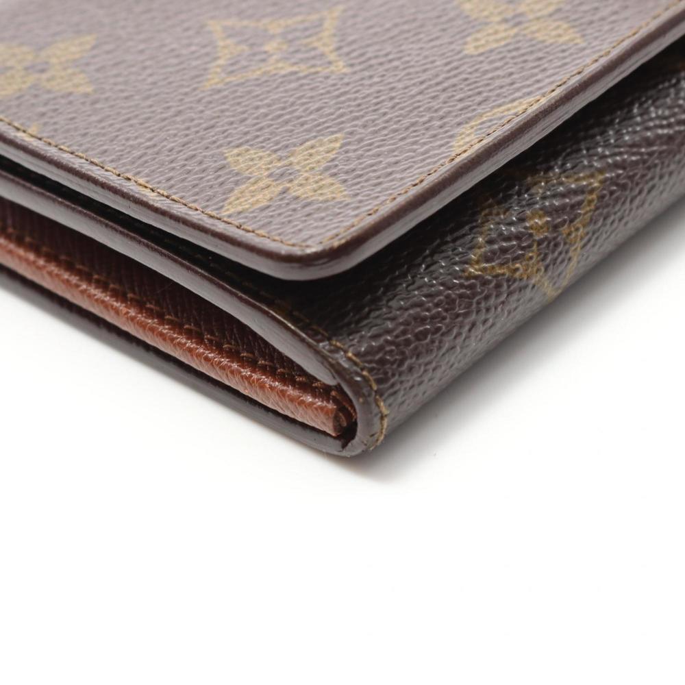 Louis Vuitton Porte Monnaie Bi-fold Wallet, Coated Canvas and Leather, Monogr... - Picture 9 of 9